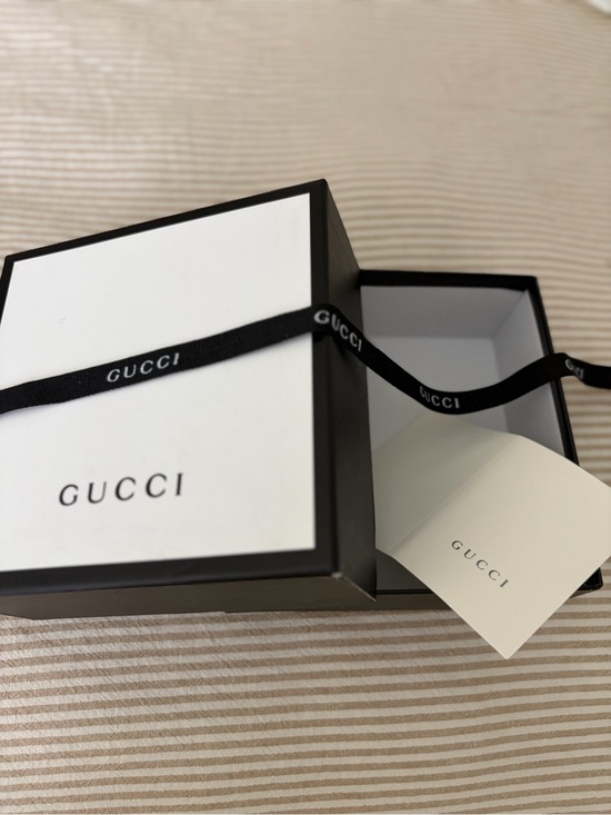 Paolo Gucci Other - GUCCI Black and White Luxury Gift Box with Ribbon
